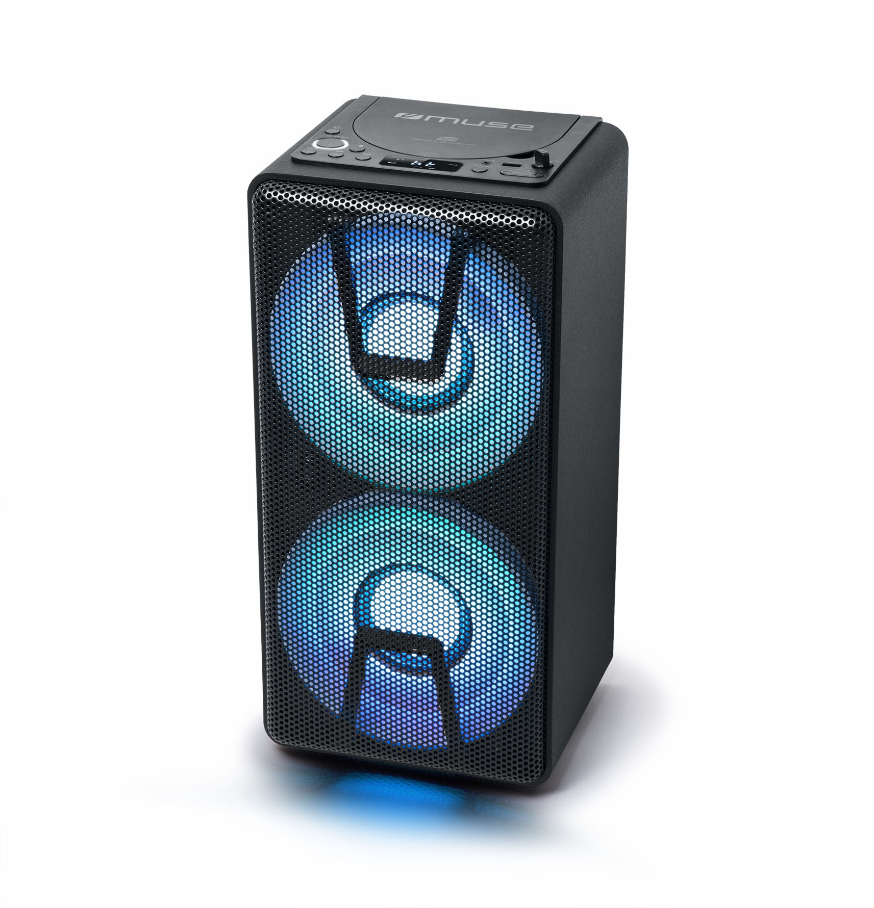 Muse - Party Box Speaker - M-1820 DJ - 150 W - Bluetooth - Wireless connection - Black