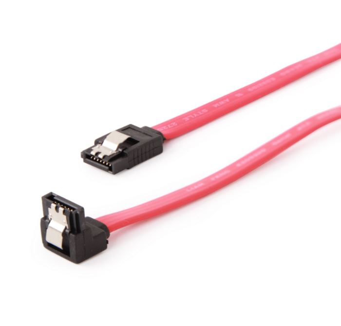 Cablexpert - CC-SATAM-DATA90 - Serial ATA III 50cm data cable with 90 degree bent connector