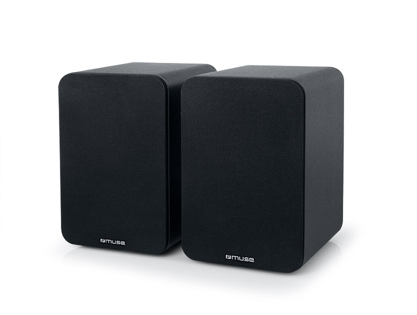 Muse - Shelf Speakers With Bluetooth - M-620SH - 150 W - Bluetooth - Black