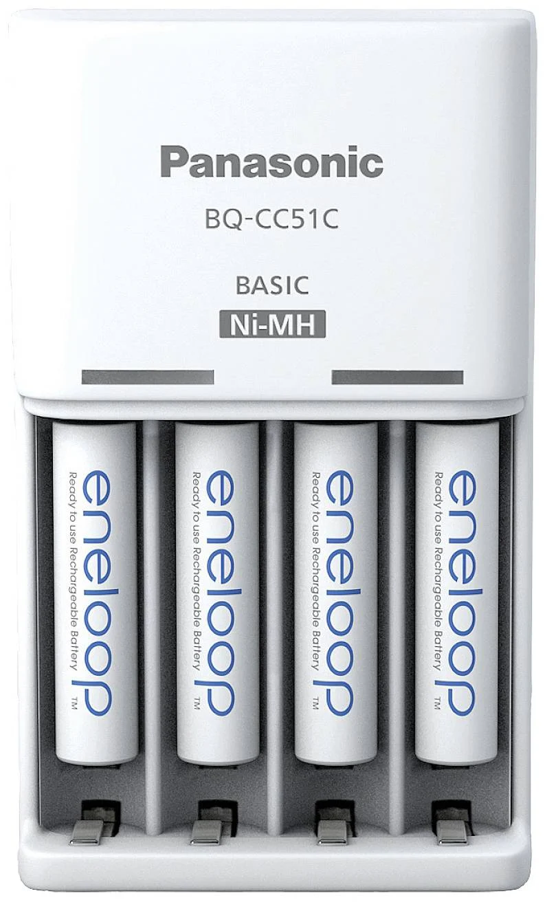 Panasonic - Battery Charger - ENELOOP K-KJ51MCD04E - AA/AAA