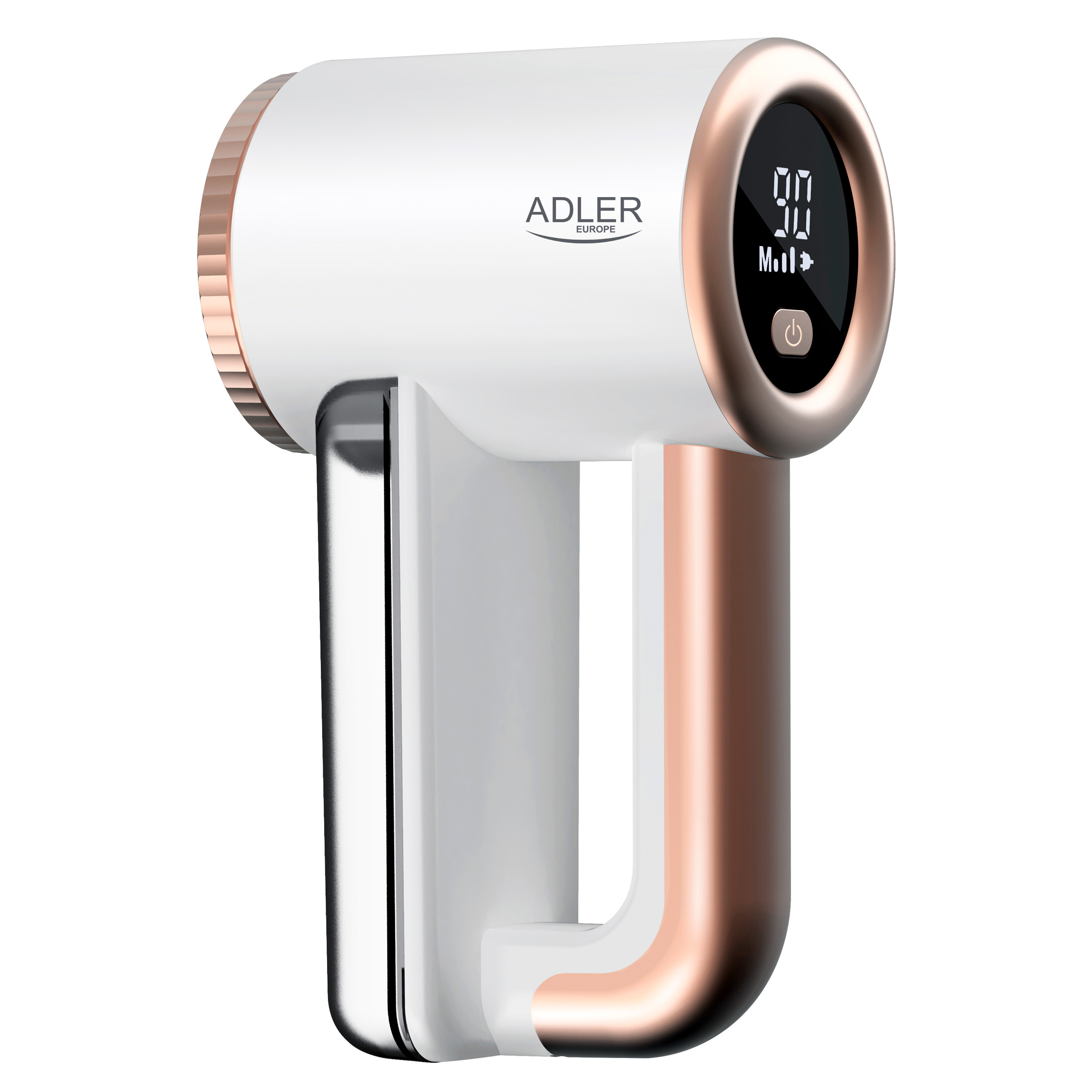 Adler - Lint remover - AD 9617 - White/Gold - Rechargeable battery - 5 W