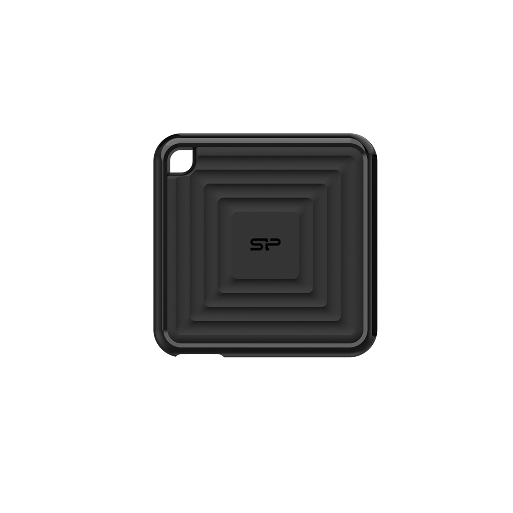 Silicon Power - Portable SSD - PC60 - 256 GB - Solid-state drive interface USB 3.2 Gen 2 - Read speed 540 MB/s - Write speed 500 MB/s