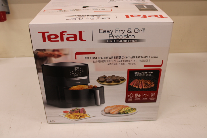 SALE OUT.  - SALE OUT. TEFAL - Fryer Easy Fry and Grill - EY505815 - Power 1400 W - Capacity 4.5 L - Black - DAMAGED PACKAGING