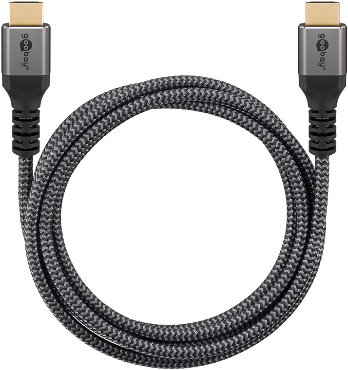 Goobay - 64994 High Speed HDMI Cable with Ethernet - HDMI to HDMI - 2 m