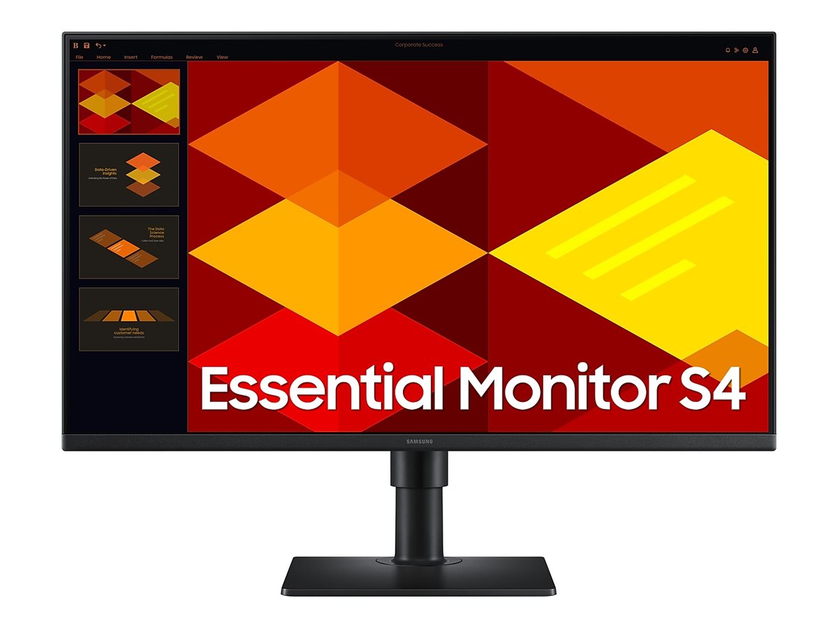 Samsung - LS27D402GAUXEN - 27 " - IPS - 16:9 - 100 Hz - 5 ms - 1920 x 1080 pixels - 250 cd/m² - HDMI ports quantity 2 - Black
