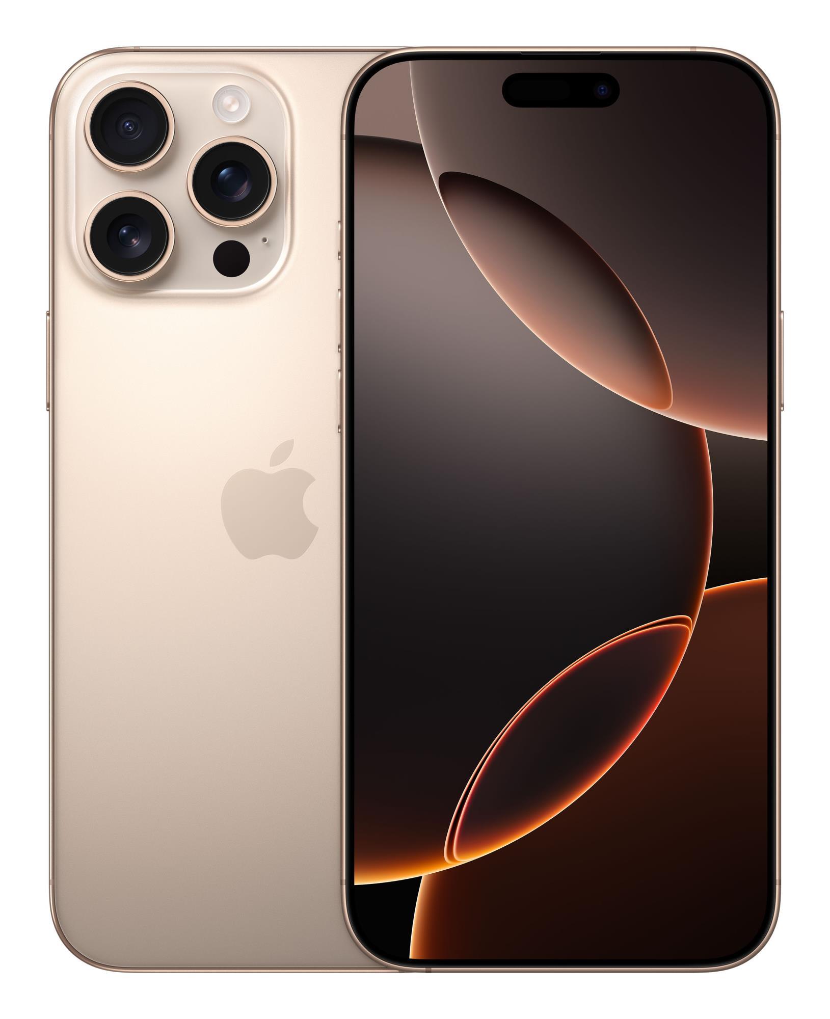 REFURB. PHONE IPHONE 16 PROMAX/256GB N.DESERT GRADE A RENEWED