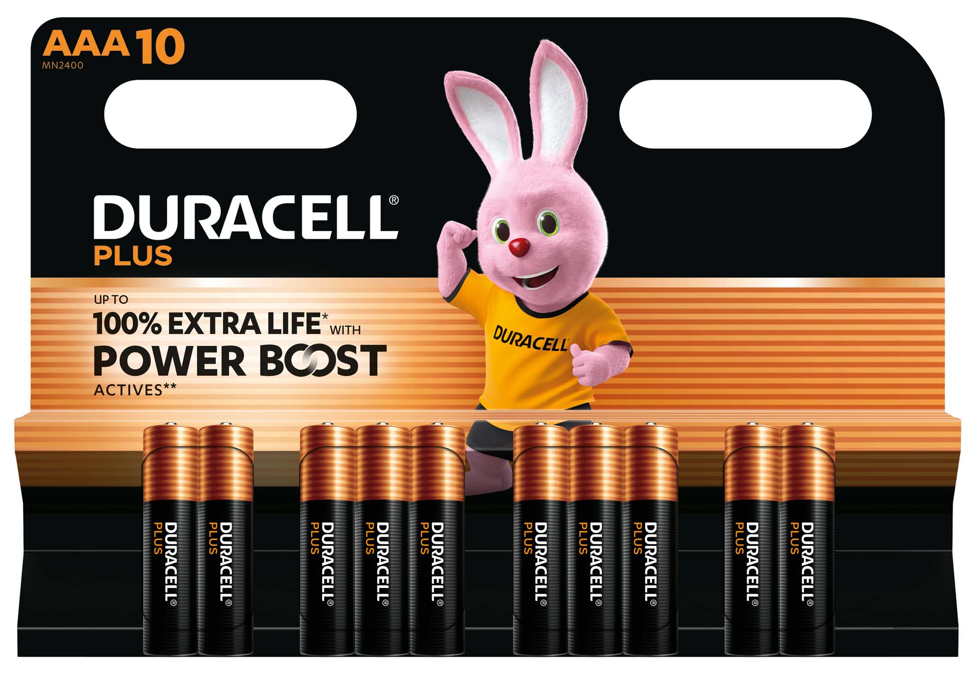 Duracell Plus Boost MN2400, BL10 - AAA