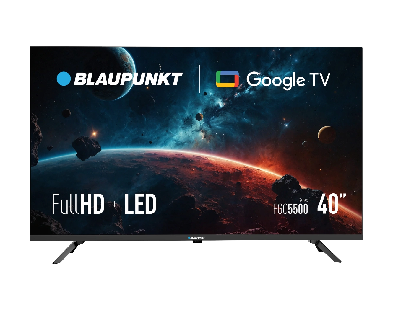 Blaupunkt - LED TV - 40FGC5501S - 1920 x 1080 - Smart TV - Google TV - Black