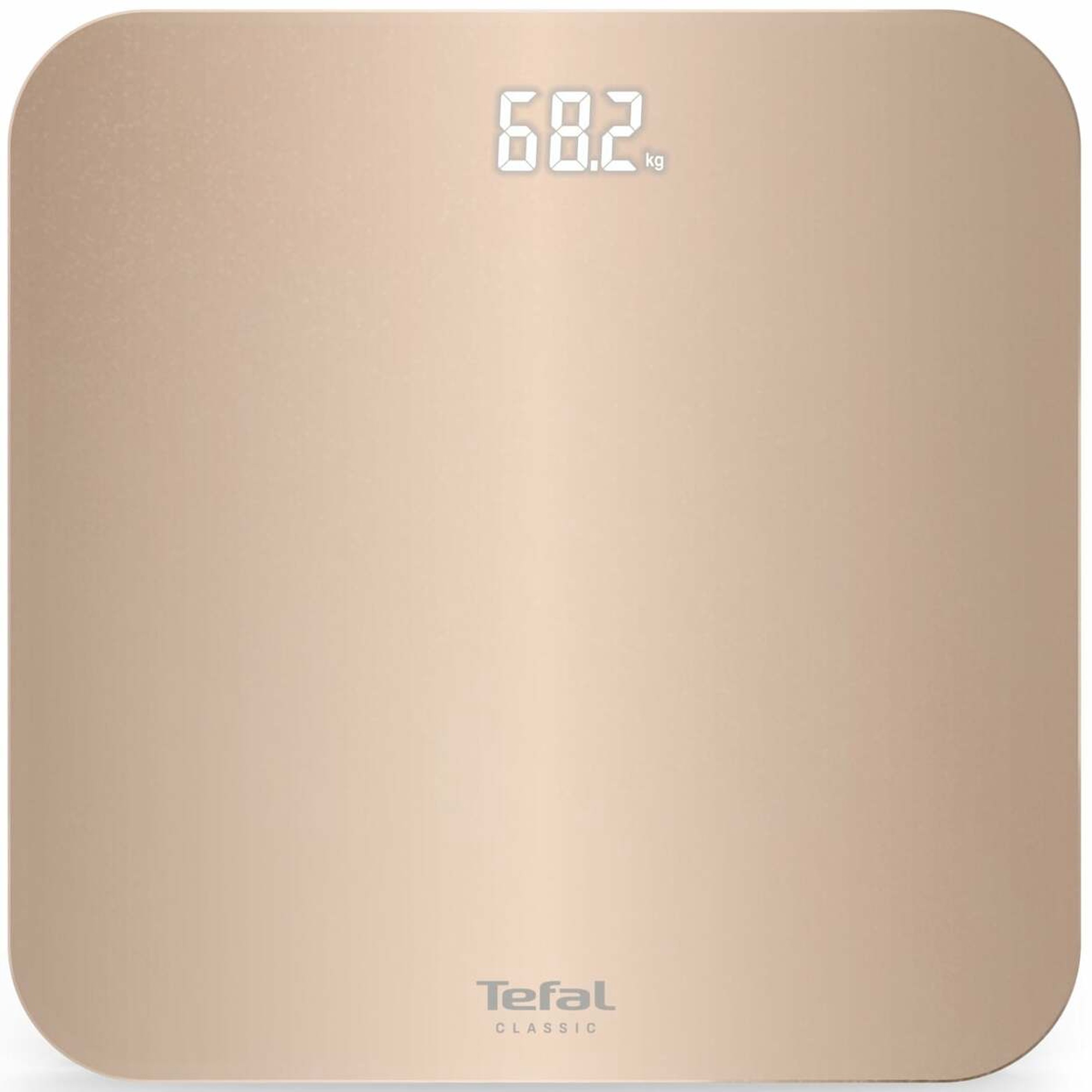 TEFAL PP1900V0 Classic - Bathroom Scale - Maximum weight (capacity) 180 - Accuracy 100 - Dune Metal