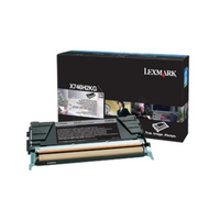 Lexmark X746H3KG - X746, X748 Black High Yield Corporate Cartridge - Cartridge - Black