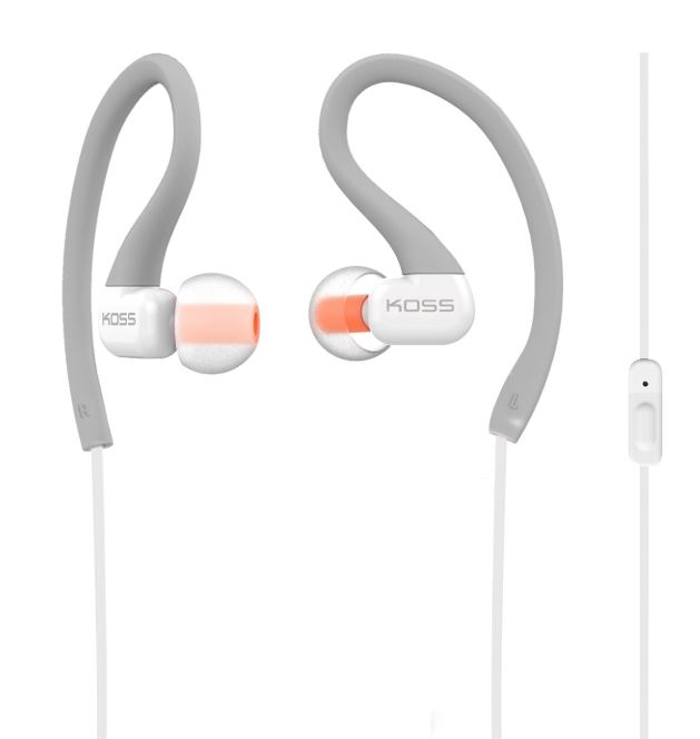 Koss - Headphones - KSC32iGRY - Wired - In-ear - Microphone - Grey
