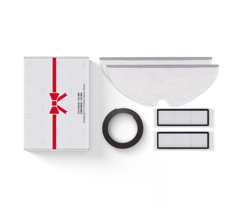 Vacuum Cleaner Accessory|ROBOROCK|Accessories Kit|For S6 MaxV / S5 White / S5 Black / S6 White / S6 Black / S5 Max White / S5 Max Black / S6 Pure White / S6 Pure Black / E4 / E5 White / E5 Black|8.02.0068