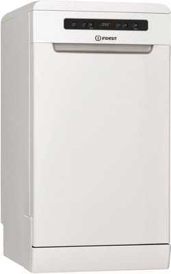 INDESIT Dishwasher - DSFO 3T224 C - Free standing - Width 45 cm - Number of place settings 10 - Number of programs 9 - Energy efficiency class E - Display - White