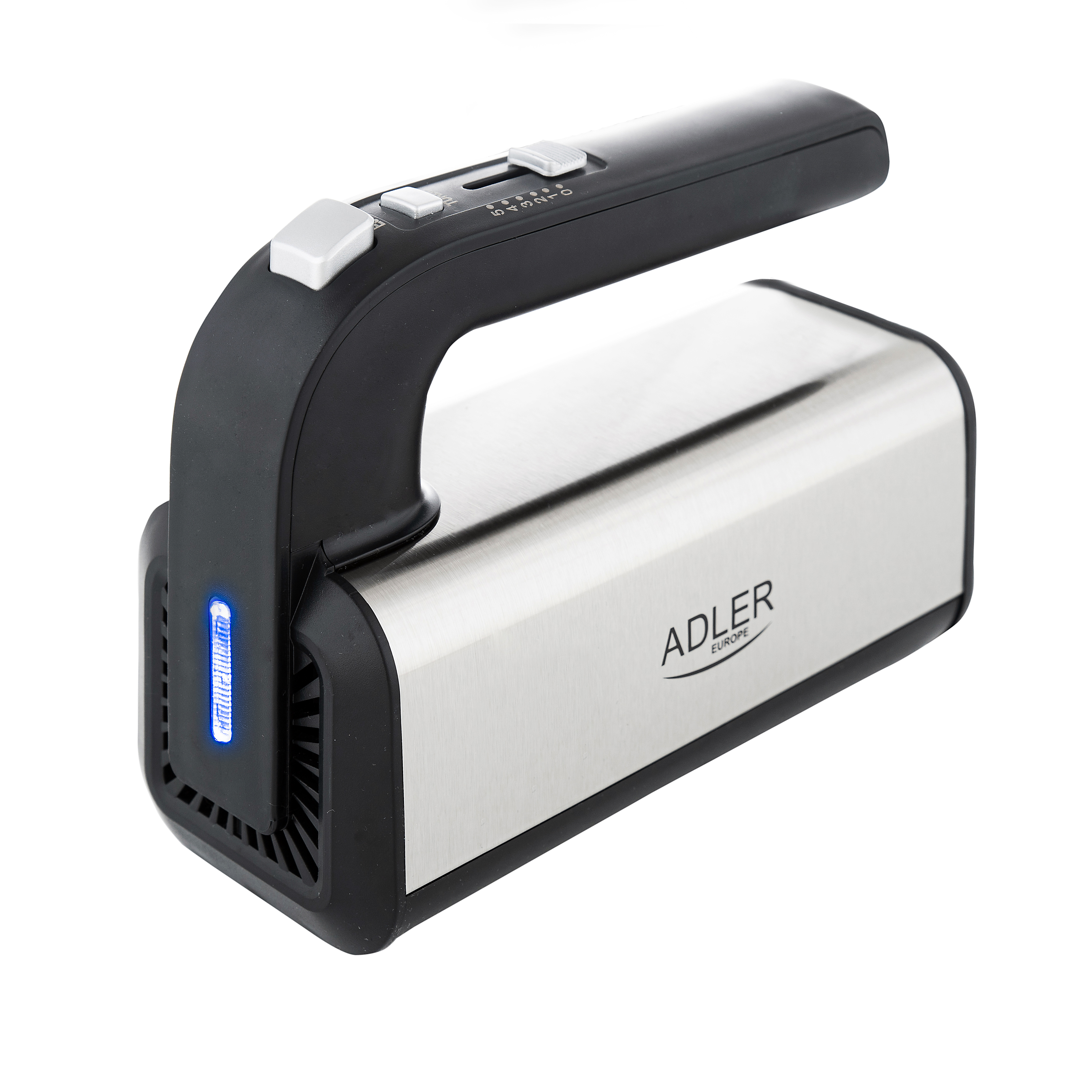 Adler - Hand mixer - AD 4225 - Hand Mixer - 300 W - Number of speeds 5 - Turbo mode - Stainless steel