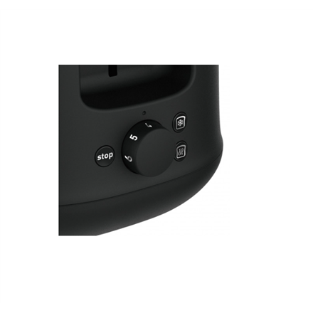 TEFAL - Toaster - TT340830 - Number of slots 2 - Housing material Stainless steel - Stainless Steel/Black