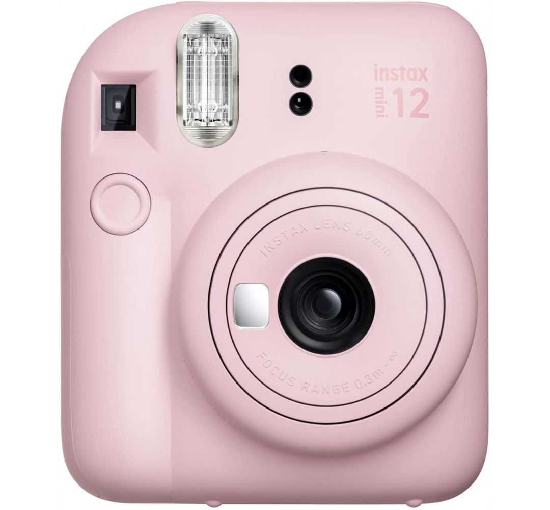 Fujifilm - Instax Mini 12 Camera + Instax Mini Glossy (10pl) - Blossom Pink - 800