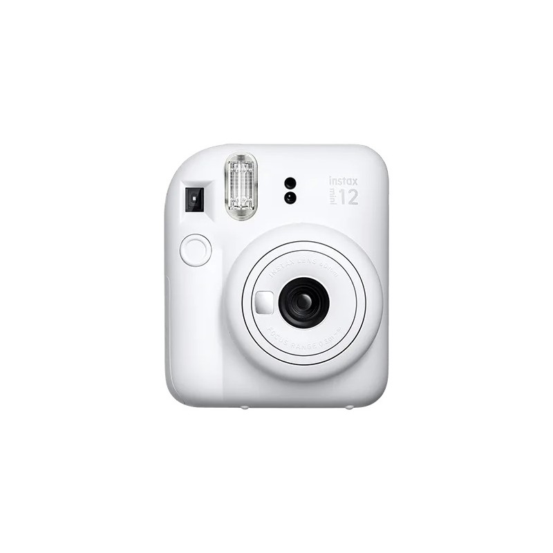 Fujifilm - Instax Mini 12 Camera + Instax Mini Glossy (10pl) - Caly White - 800