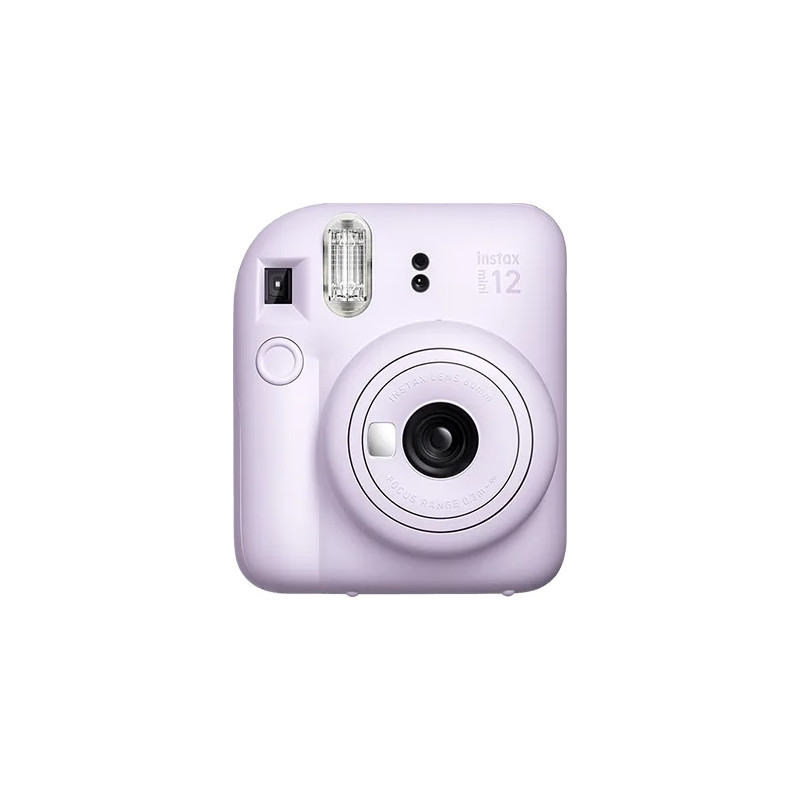 Fujifilm - Instax Mini 12 Camera + Instax Mini Glossy (10pl) - Lilac Purple - 800