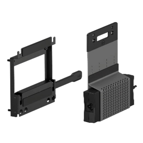 Dell - OptiPlex Micro and Thin Client VESA Mount w/Adapter Bracket - Black