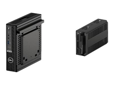 Dell - OptiPlex Micro and Thin Client Dual VESA Mount w/Adapter Bracket - Black