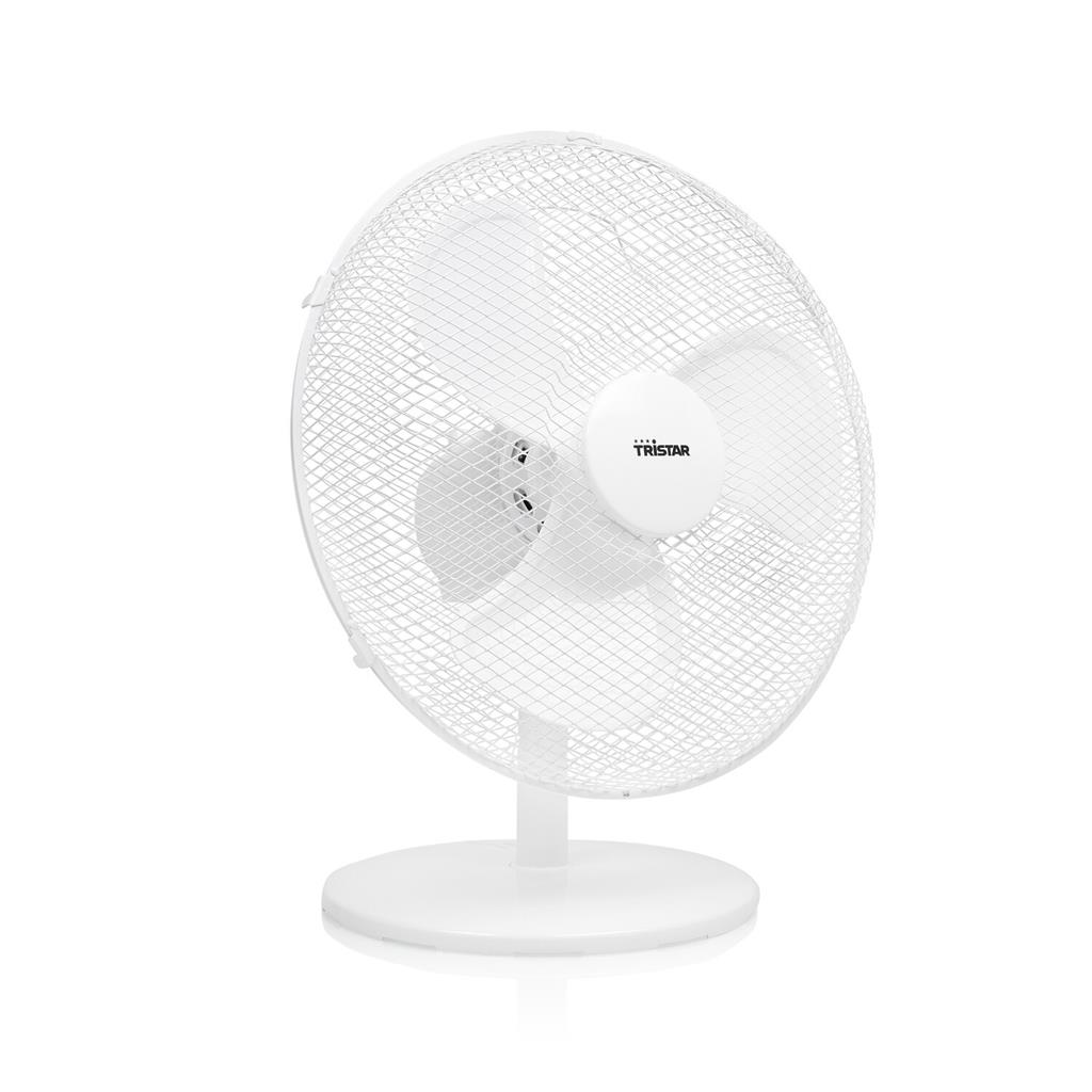 Tristar - Desk fan - VE-5727 - Desk fan - 40 W - Diameter 30 cm - Number of speeds 3 - Oscillation - White