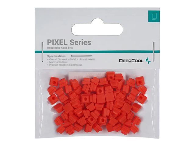 Deepcool Decorative Case Bits - PIXEL - Red