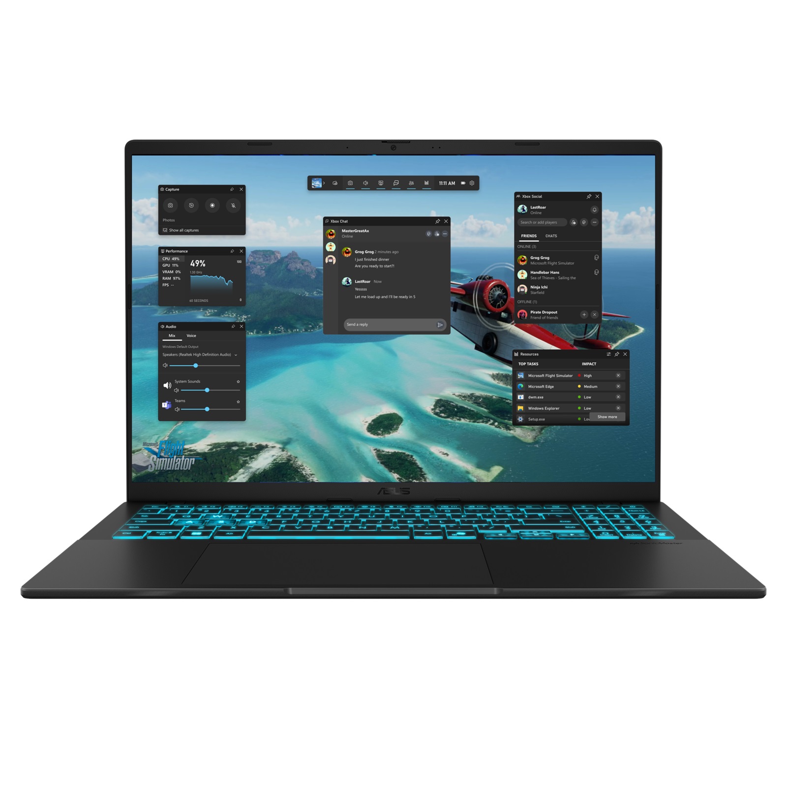 Asus Vivobook 16 V3607VU-RP059W - Matte Black - 16 " - IPS - WUXGA - 144 Hz - 1920 x 1200 pixels - Anti-glare - Intel Core Ultra 5 - 210H - 16 GB - SO-DIMM DDR5 - Solid-state drive capacity 1000 GB - NVIDIA GeForce RTX 4050 - GDDR6 - 6 GB - Windows 11 Hom