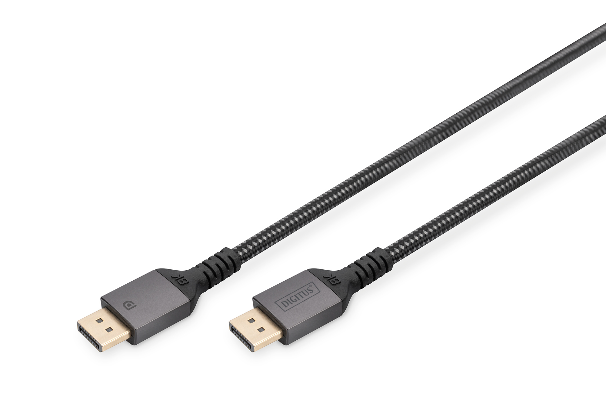 Digitus - 8K DisplayPort Connection Cable Version 1.4 - DB-340201-020-S - DisplayPort to DisplayPort