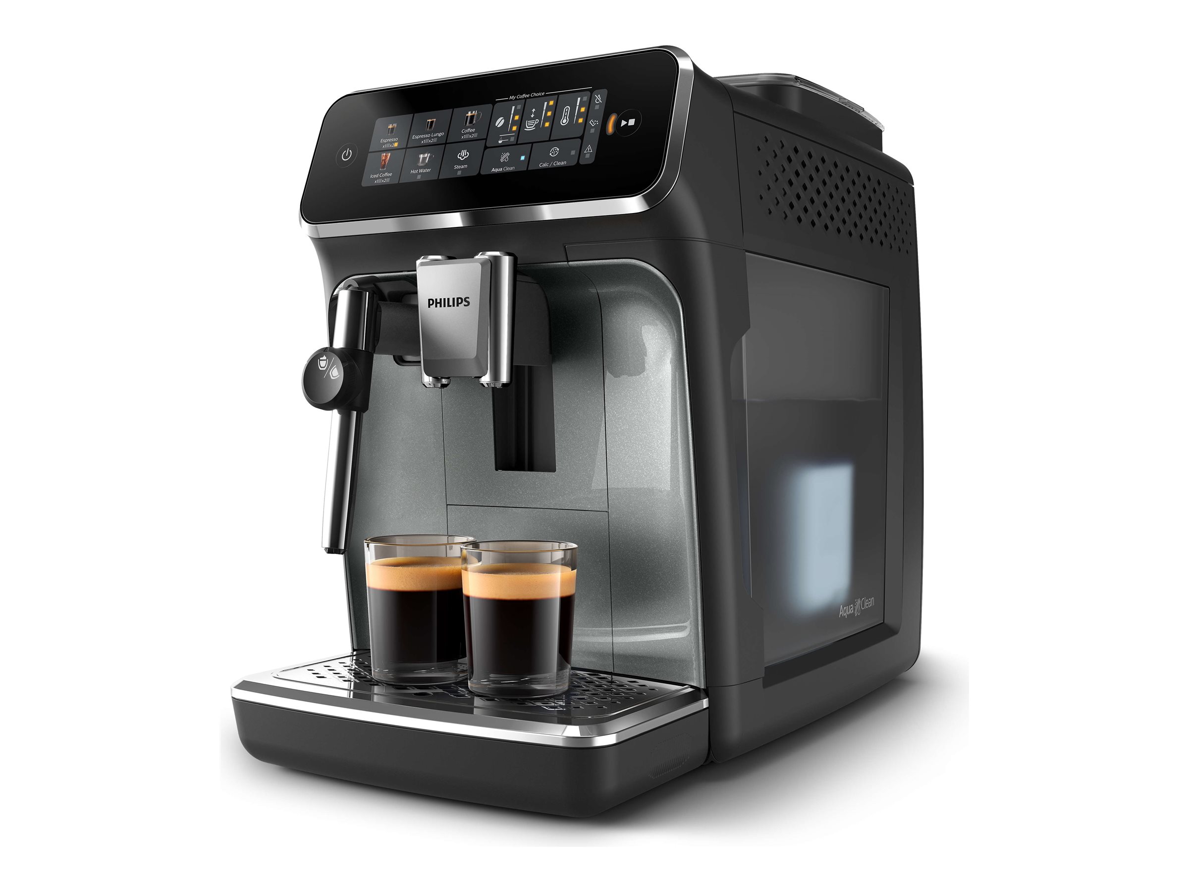 Philips Coffee Maker - EP3329/70 Series 3300 - Pump pressure 15 bar - Built-in milk frother - Fully Automatic - 1500 W - Black