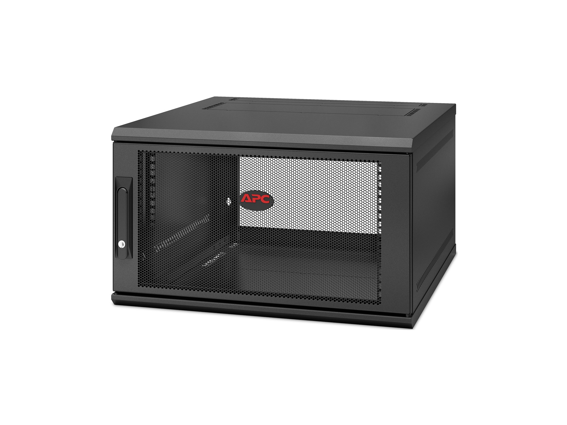 APC NetShelter WX 6U Single Hinged Wall-mount Enclosure 600mm Deep - Schneider Electric