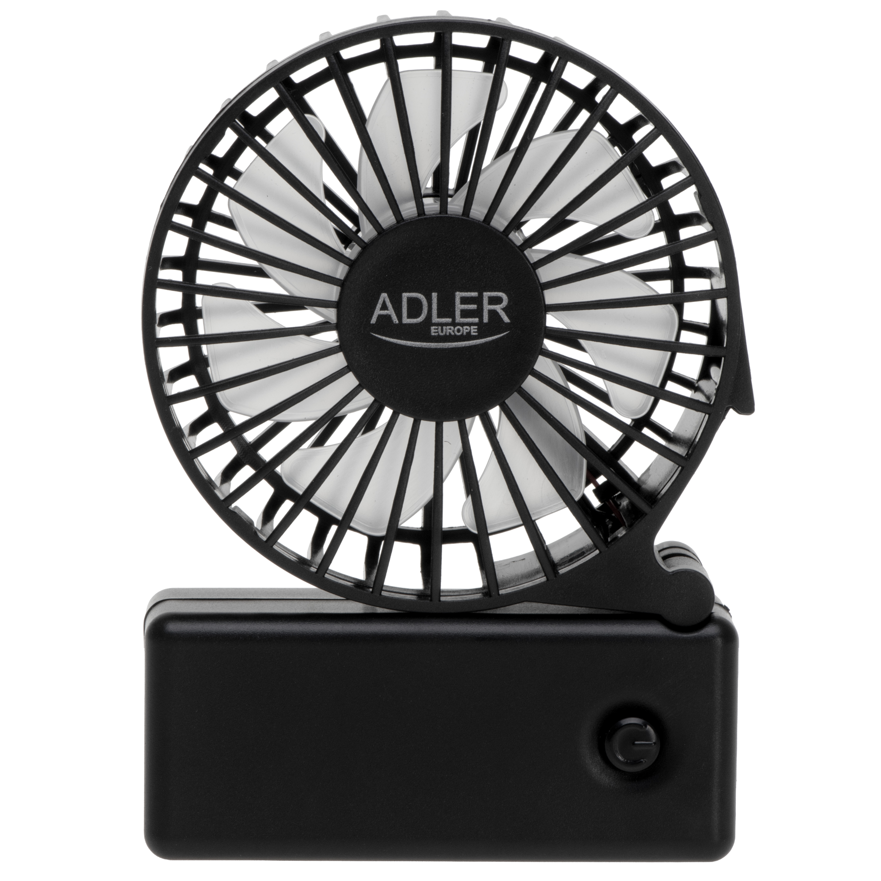 Adler Foldable Mini Fan - AD 7336 - Desk Fan - Diameter 6.5 cm - Number of speeds 1 - Black