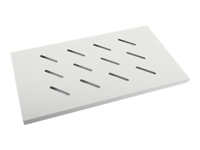 Lanberg 19" fixed shelf 1U/486x270mm, max load capacity up to 120kg - AK-1001-S - Grey