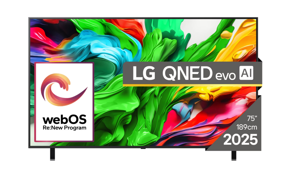 LG 75QNED85A3C - 75 - Smart TV - webOS 25 - UHD