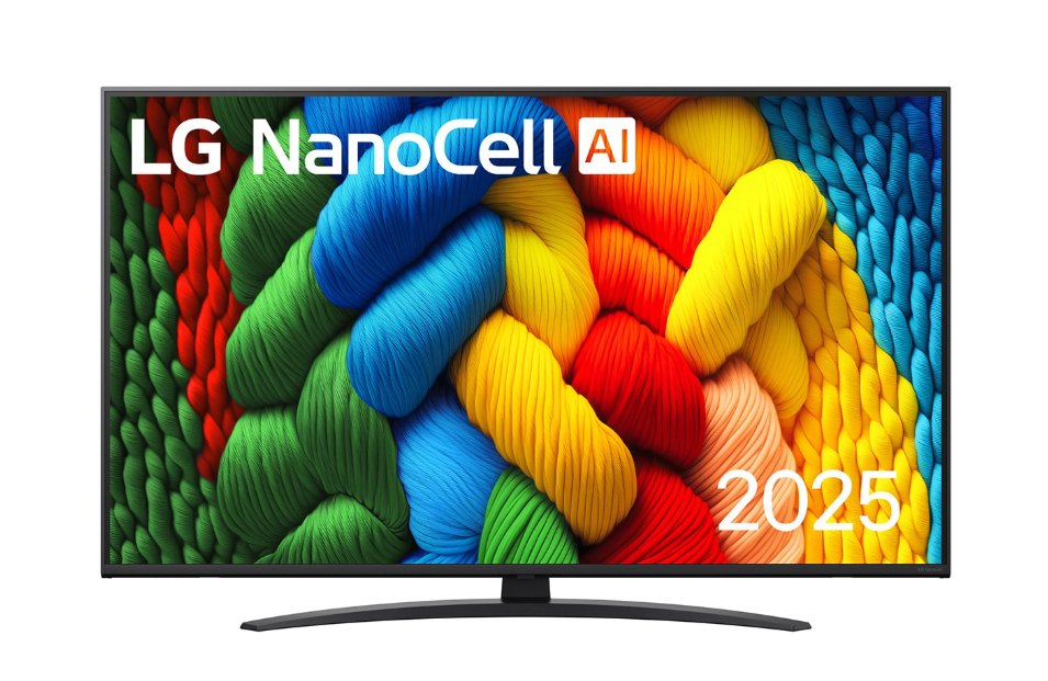 LG 50NANO81A3A - 50 - Smart TV - webOS 25 - UHD - Black