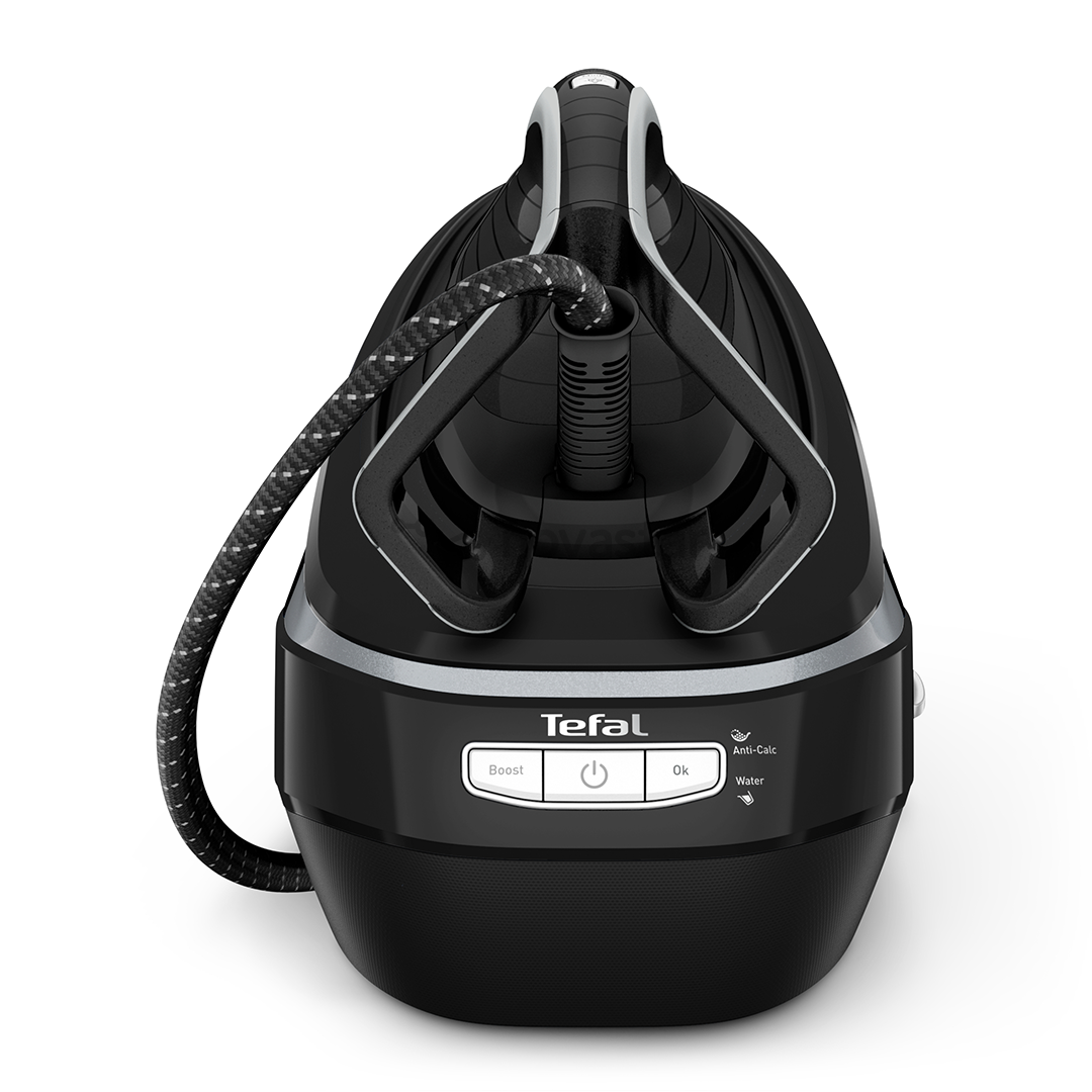 TEFAL - Ironing System - Pro Express Vision GV9821 - 3000 W - 1.2 L - 9 bar - Auto power off - Vertical steam function - Calc-clean function - Black