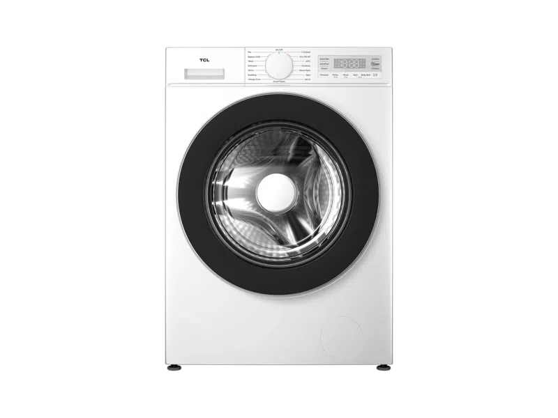 TCL - Washing machine - FF0844WA0 - Energy efficiency class A - Front loading - Washing capacity 8 kg - 1400 RPM - Depth 52 cm - Width 60 cm - Display - LED - Steam function - Wi-Fi - White