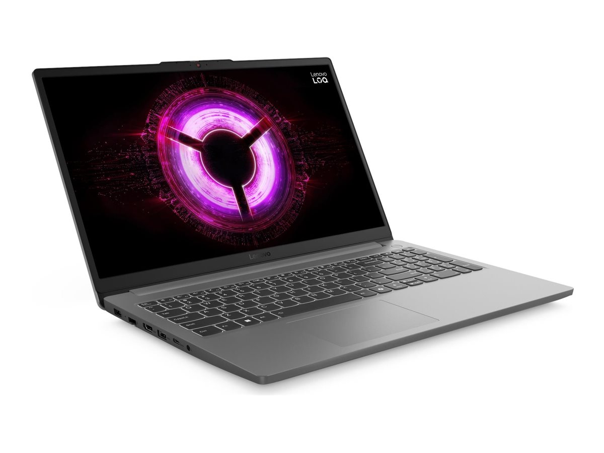 Lenovo LOQ 15ARP10E - Luna Grey - 15.6 " - IPS - FHD - 1920 x 1080 pixels - Anti-glare - AMD Ryzen 7 - 7735HS - 16 GB - SO-DIMM DDR5 - Solid-state drive capacity 512 GB - NVIDIA GeForce RTX 4050 - GDDR6 - 6 GB - Windows 11 Home - 802.11ax - Bluetooth vers