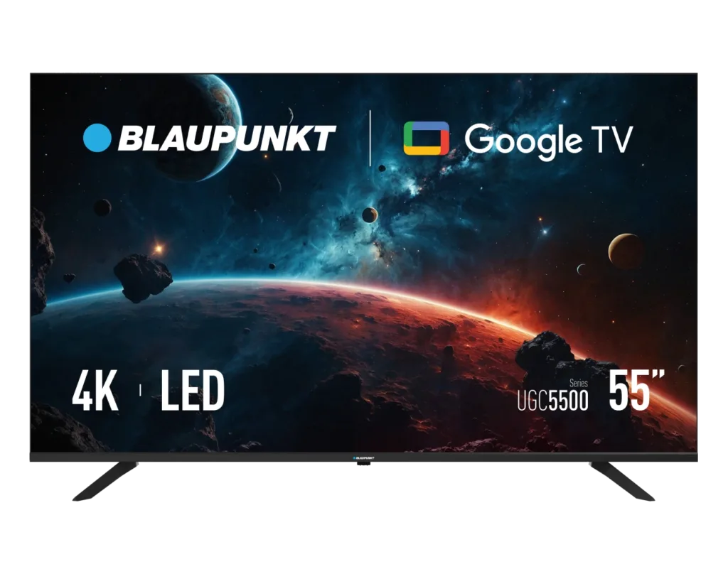 Blaupunkt 4K TV - 55UGC5500S - 55 - Smart TV - Google TV - UHD