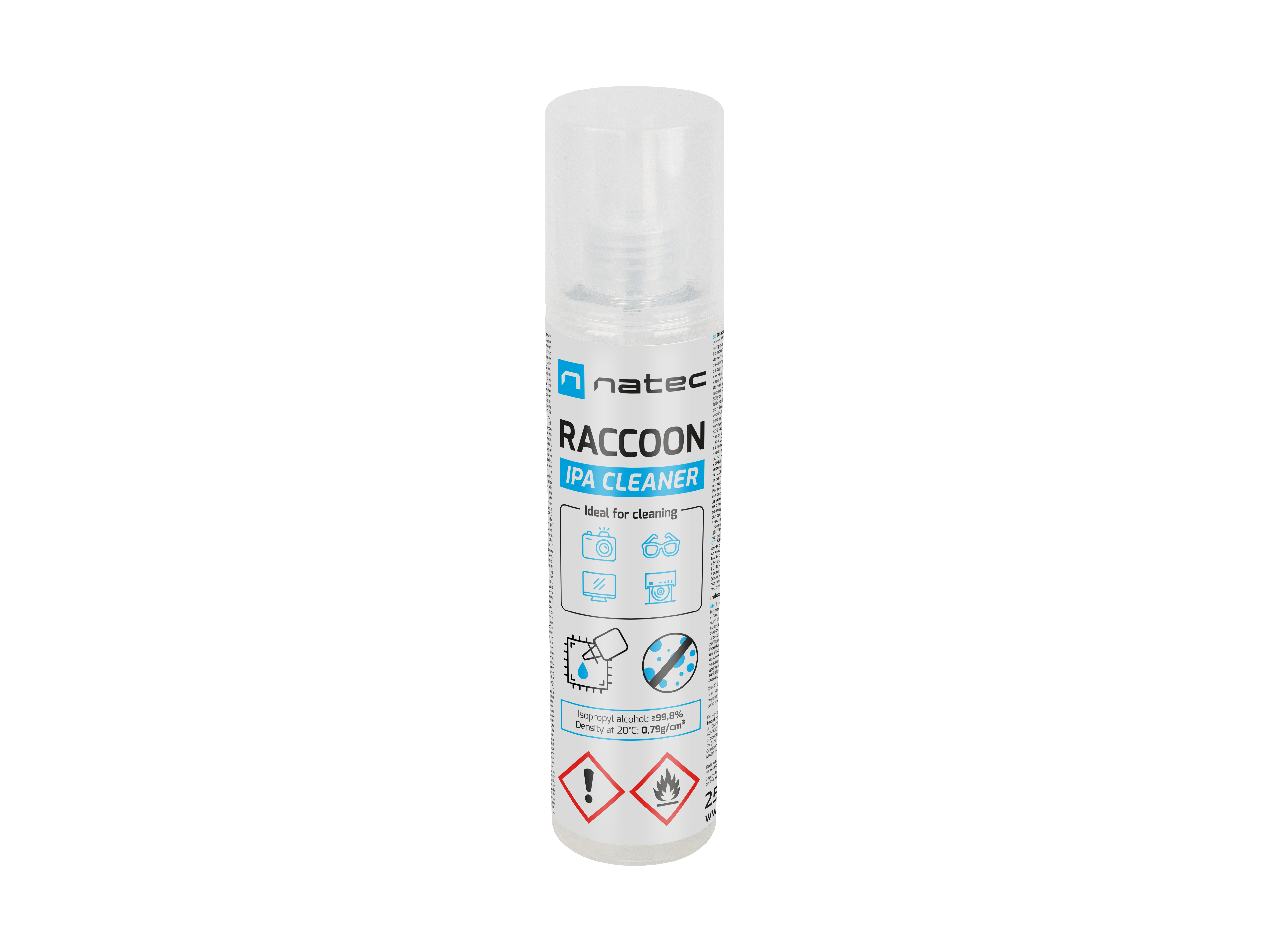 Natec Isopropylic Alcohol Racoon Ipa Cleaner - NSC-2450 - Cleaner - 250 ml
