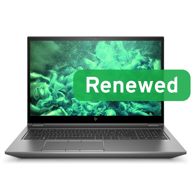 HP Renewed Grade A - ZBook Fury 15 G8 - 15.6 " - i7-11850H - 32 GB - SSD - 512 GB - NVIDIA T1200 Laptop GPU - Windows 11 Pro - Keyboard language Nordic