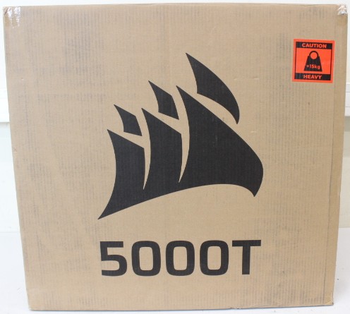 SALE OUT. - Corsair PC Case - iCUE LINK 5000T LX RGB - Black - Mid-Tower - DEMO