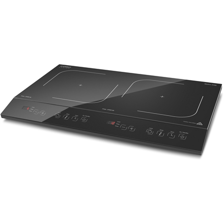 Caso - Free standing table hob - 02231 - Number of burners/cooking zones 2 - Sensor touch control - Black - Induction
