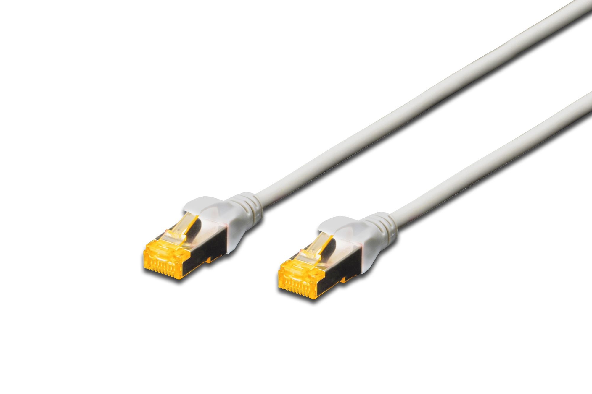 CAT 6A S/FTP - Patch cord - Length 10 m - Grey