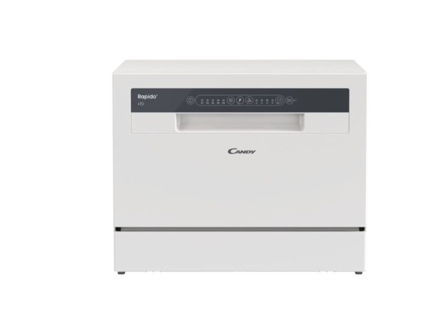 Candy Dishwasher - CP 6E51LW - Table - Width 55 cm - Number of place settings 6 - Number of programs 5 - Energy efficiency class E - White