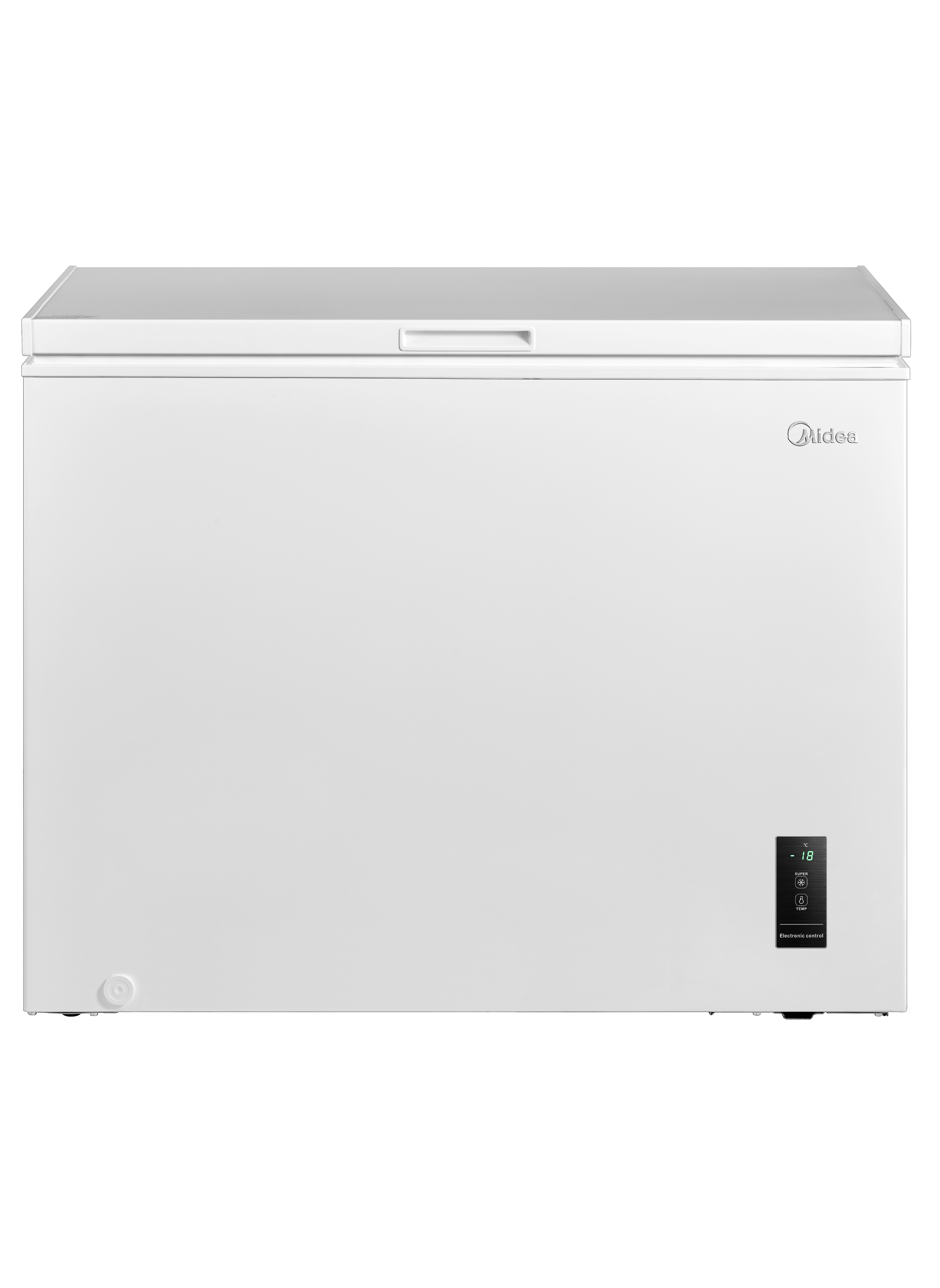 Midea Freezer - MDRC345FEE01 - Energy efficiency class E - Chest - Free standing - Height 85 cm - Total net capacity 249 L - White