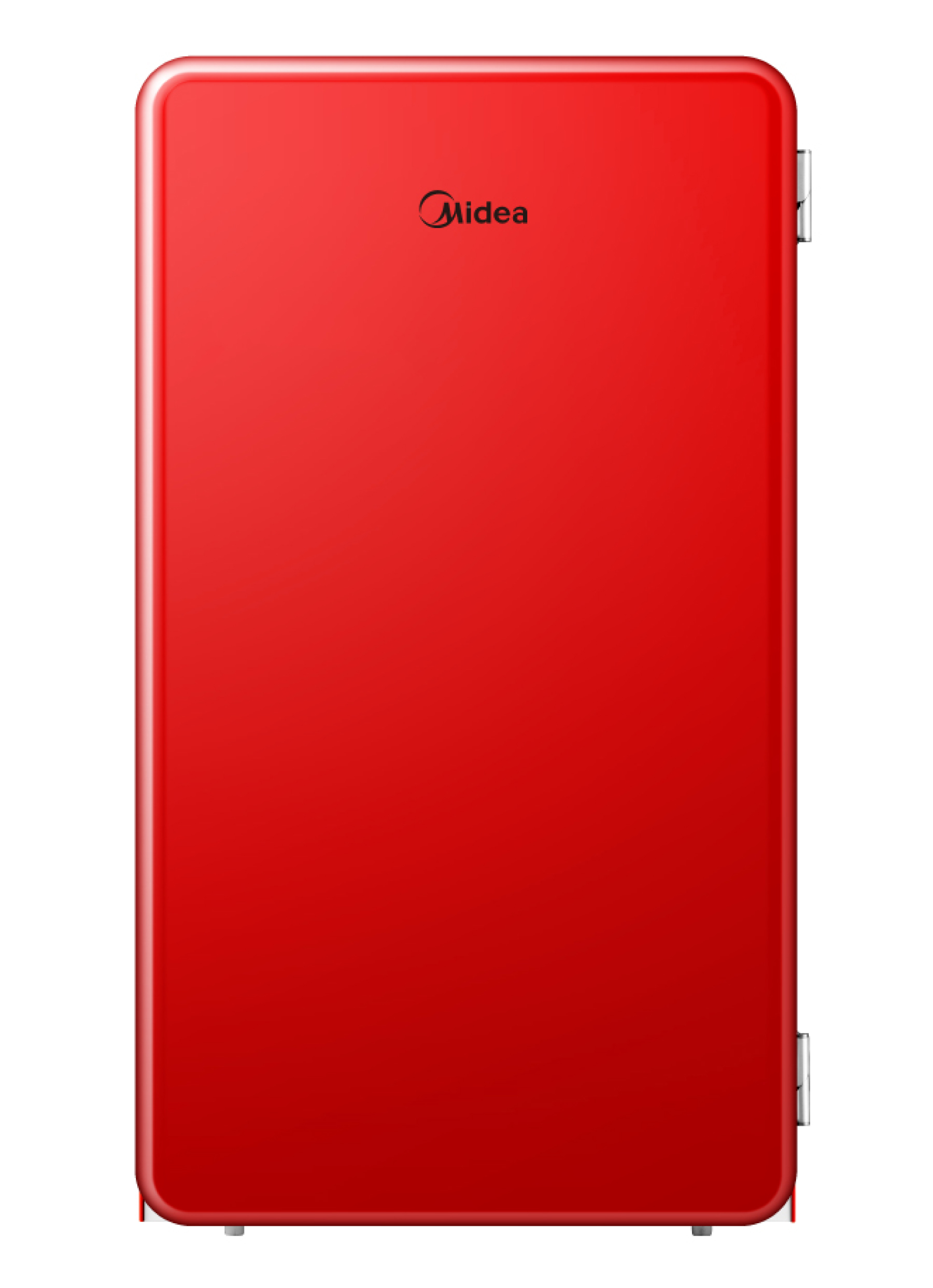 Midea Refrigerator - MDRD142SLE32 - Energy efficiency class E - Free standing - Larder - Height 83.5 cm - Fridge net capacity 93 L - 41 dB - Red