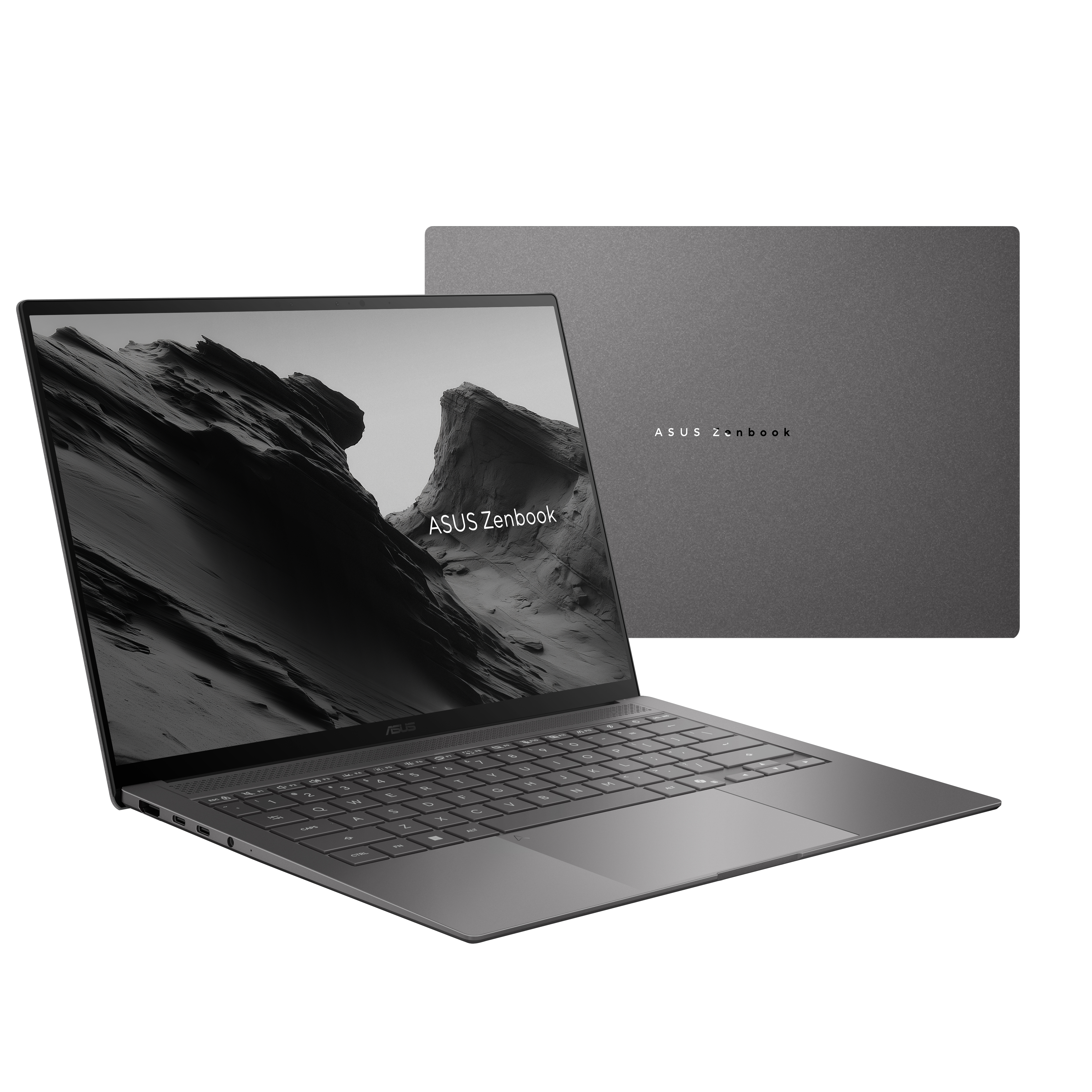 Asus Zenbook S14 UX5406AA-SU324W - Antrim Gray - 14 " - OLED - Touchscreen - 3K - 2880 x 1800 pixels - 120 Hz - Glossy - Intel Core Ultra 9 - 386H - 32 GB - LPDDR5X - Solid-state drive capacity 1000 GB - Intel Graphics - Windows 11 Home - 802.11be - Bluet