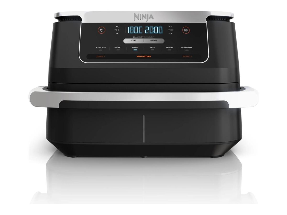 NINJA 6-in-1 Air Fryer - Foodi FLEX - Power 2470 W - Capacity 6.6 L - Black