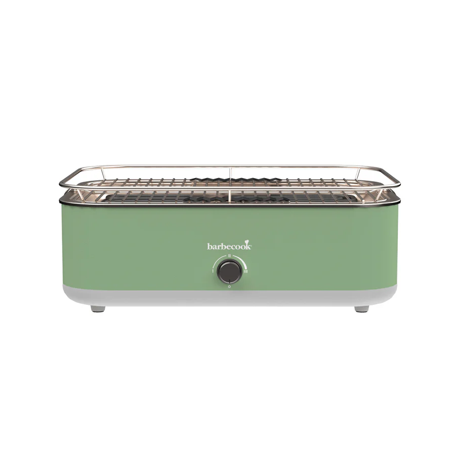 Barbecook Electric Grill E-Carlo - BC-ELE-1002 - Table - 2500 W - Green