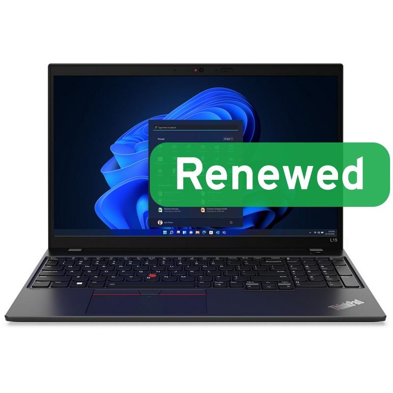 Lenovo Renewed Grade B - ThinkPad L15 Gen 3 - 15.6 " - 16 GB - SSD - 256 GB - AMD Radeon Graphics - Windows 11 Pro - Keyboard language US